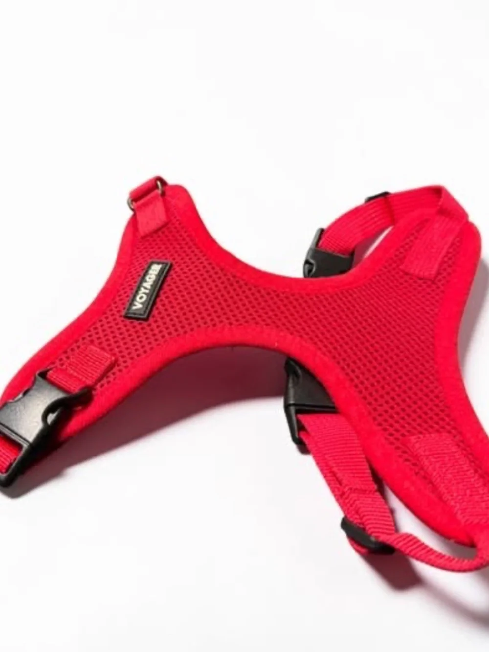 Voyager Adjustable Step In Mesh Dog Harness Red Small NWT